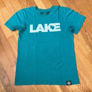 M22 tshirt- blue/green color